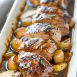 Maple Dijon Pork Tenderloin With Apples