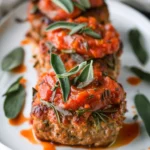 Mini Turkey Meatloaves With Pumpkin And Sage