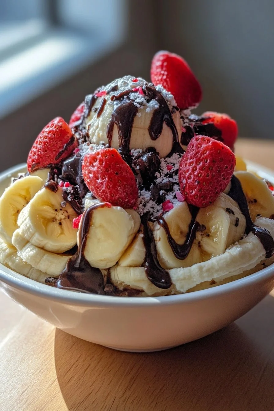 Breakfast Banana Split