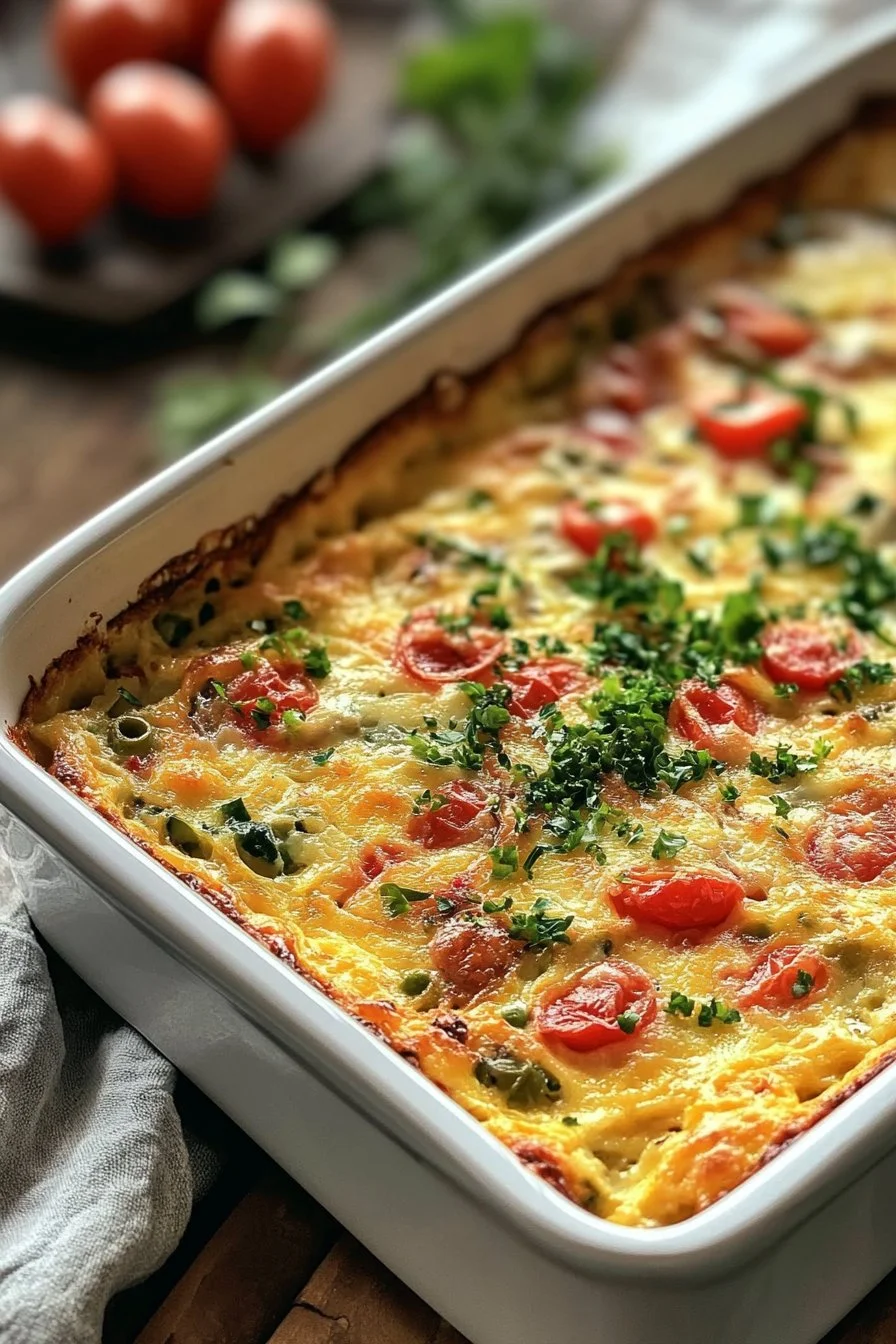 No Egg Breakfast Casserole