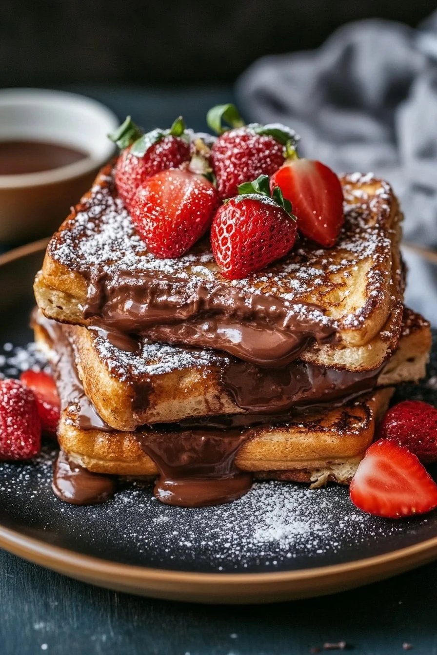 Nutella-Filled French Toast