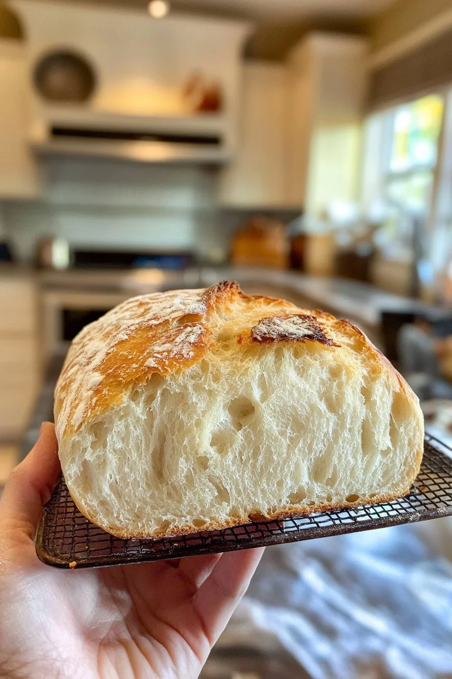 No Knead Gluten Free Bread