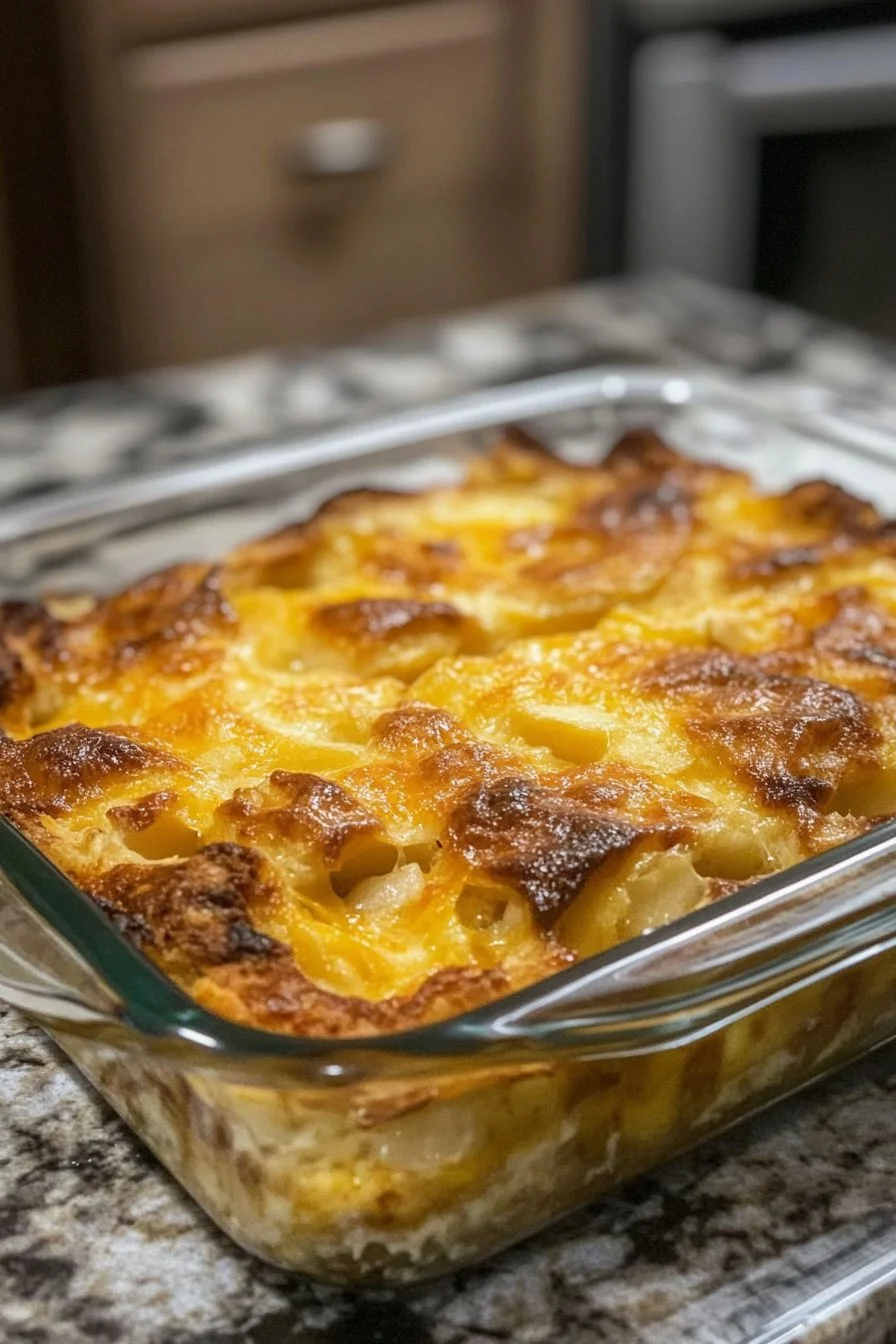Apple Fritter Breakfast Casserole