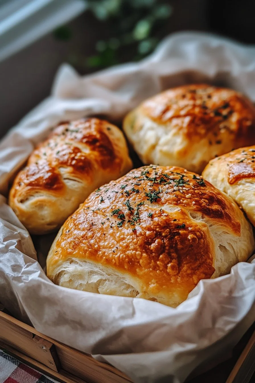 Sourdough Discard Breakfast Pockets