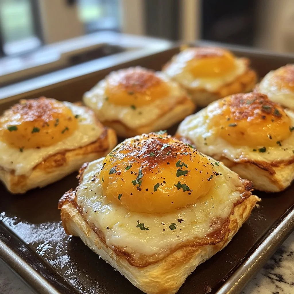 Delicious breakfast bombs filled with eggs and cheese