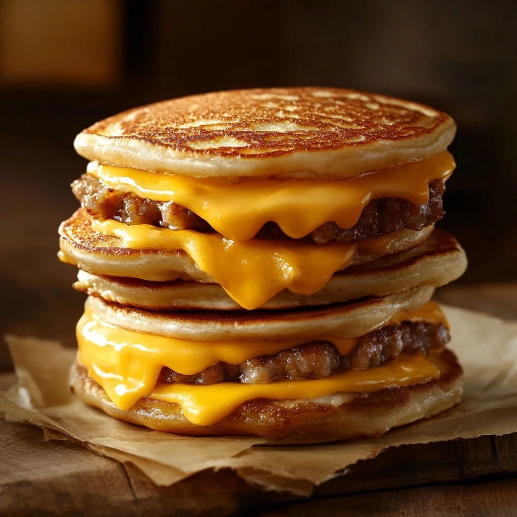 Delicious homemade McGriddle made in under 30 minutes