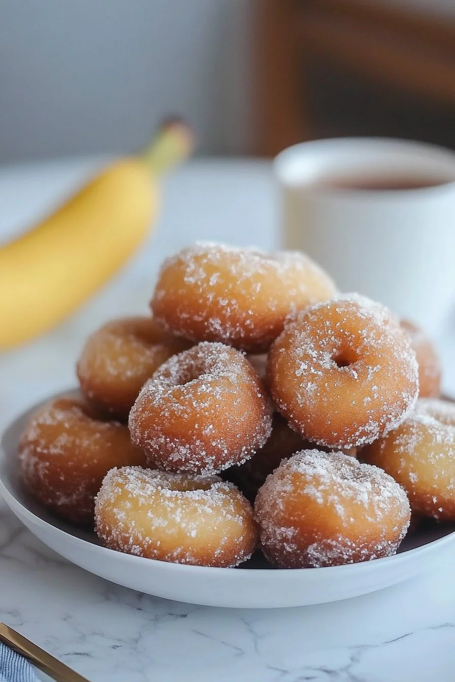 3-Ingredient Banana Donut Holes