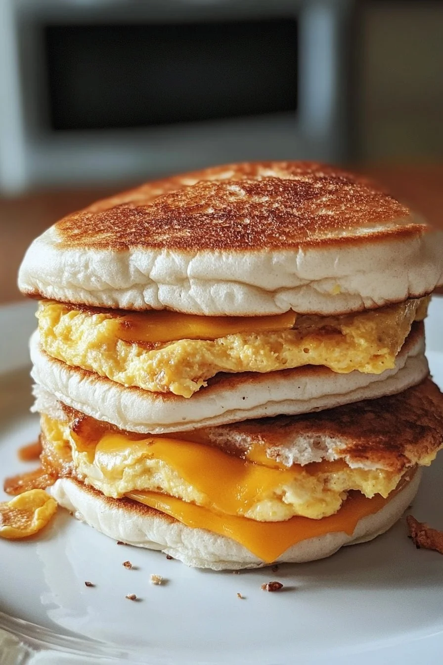 Easy Homemade McGriddle Breakfast Sandwiches