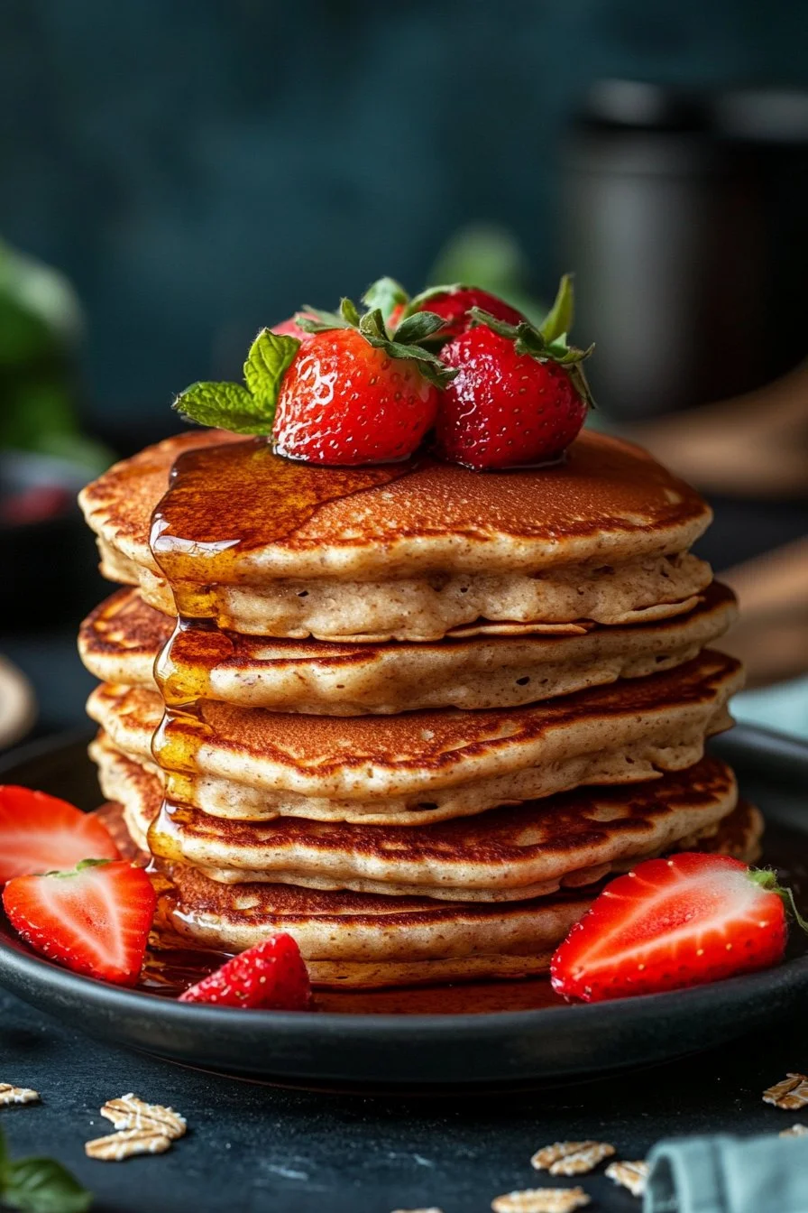 Oatmeal Pancakes (Without Banana)