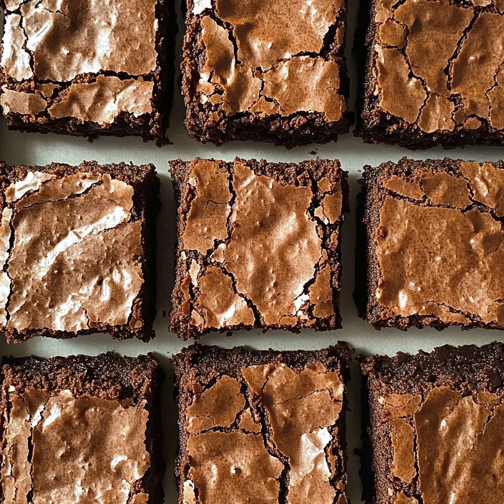 Delicious sourdough brownies made with sourdough discard
