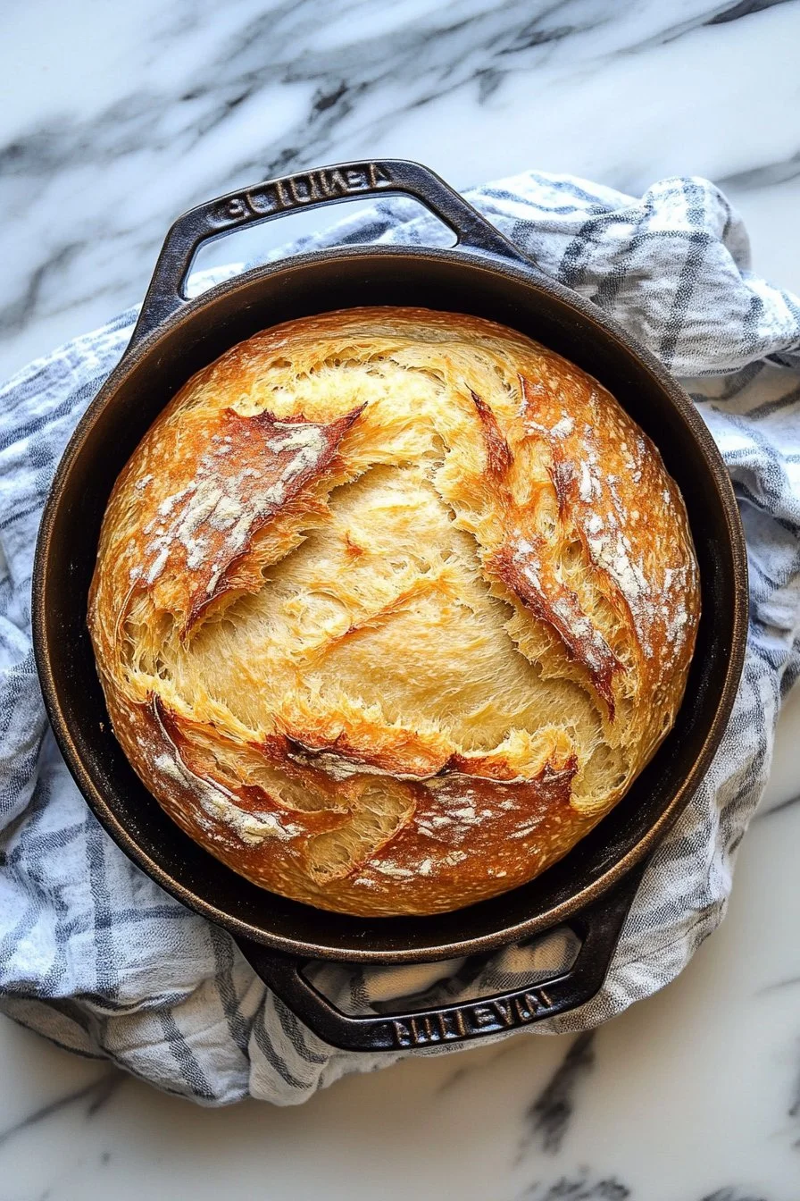 No Knead Dutch Oven Bread
