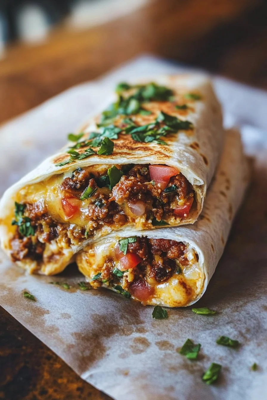 Freezer Breakfast Burritos