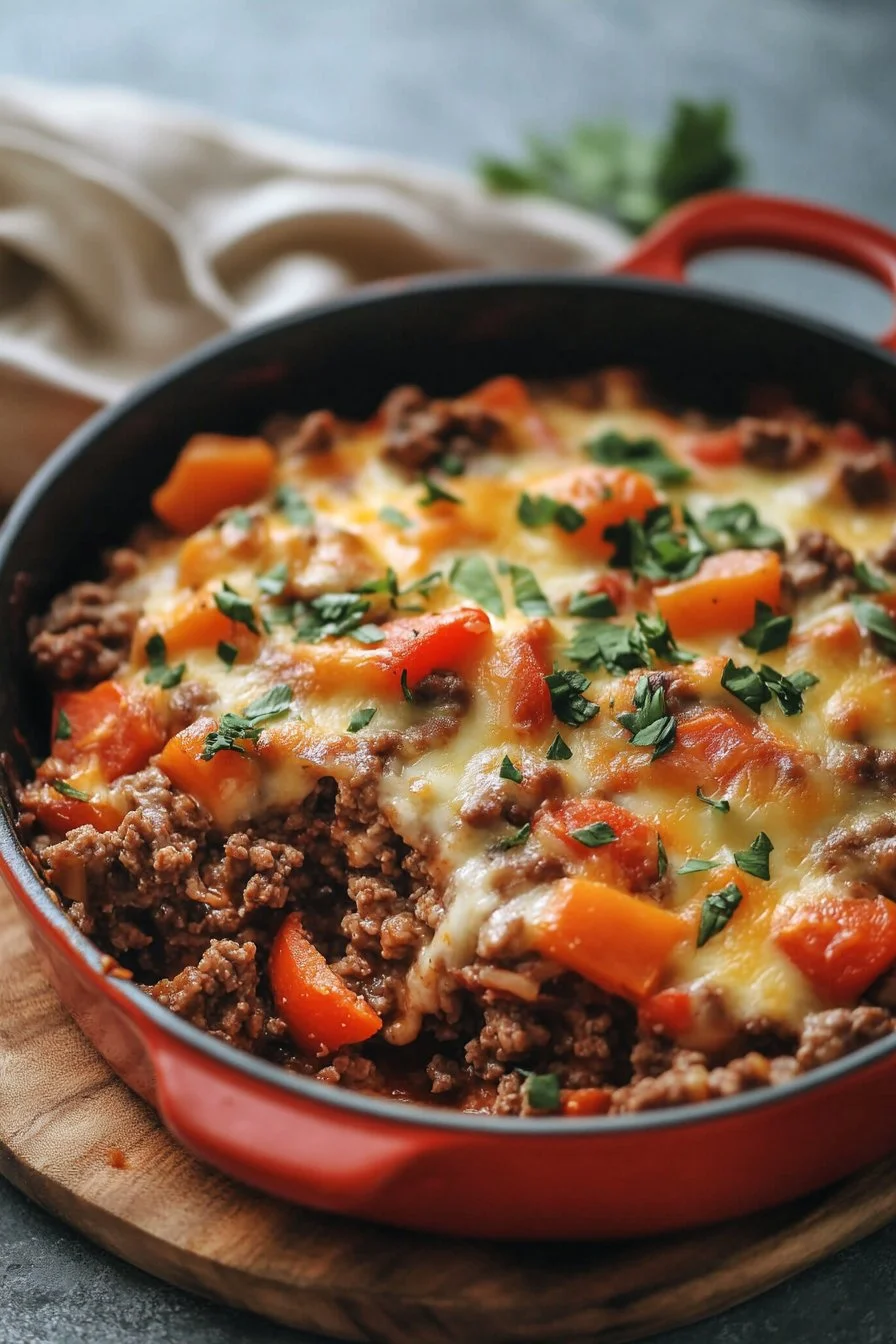 Hobo Casserole with Ground Beef