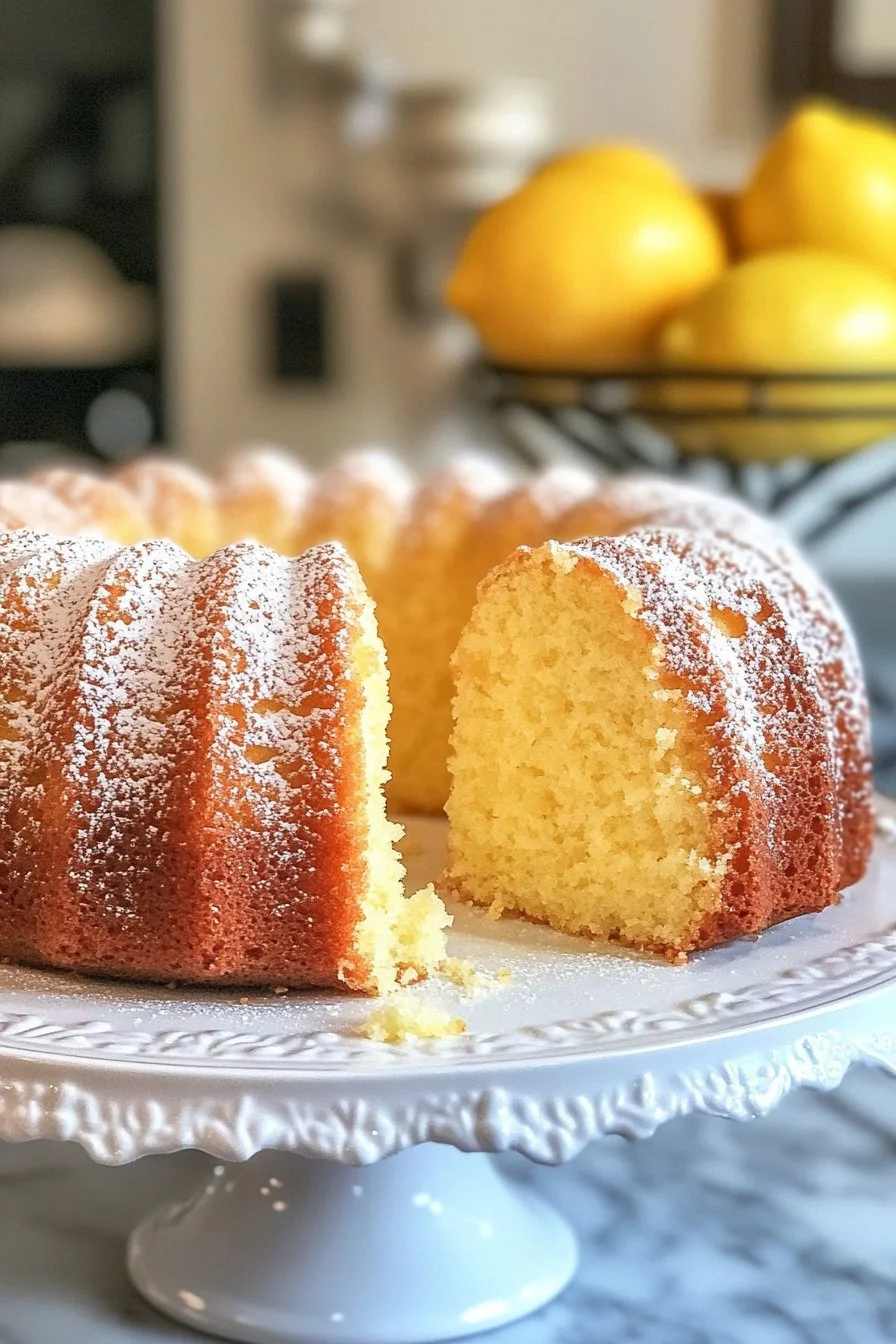 Famous 1920 Ritz Carlton Lemon Pound Cake