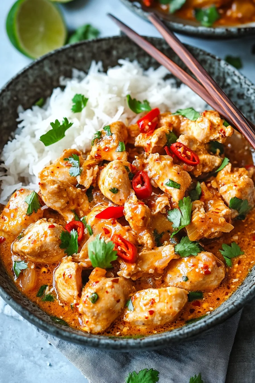Thai Coconut Chicken