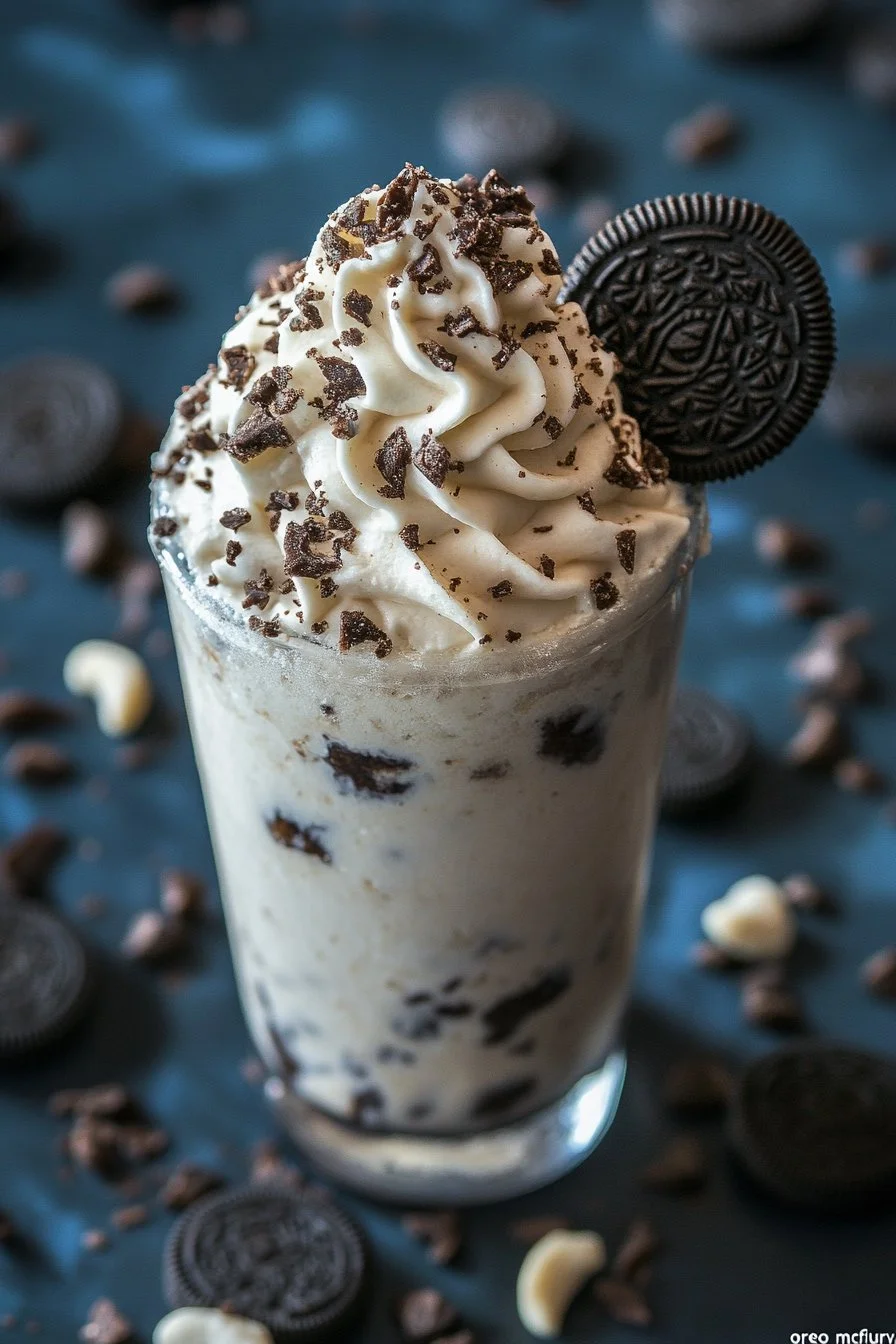 Homemade Oreo McFlurry