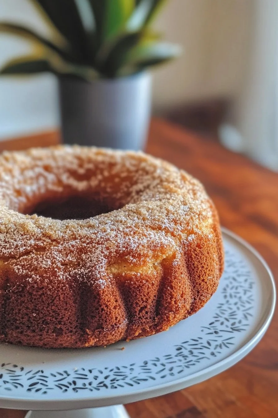 Apple Cider Donut Cake