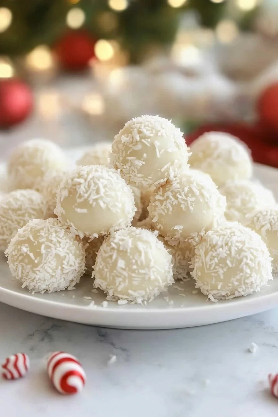Easy Holiday Treats: Coconut Cream Truffles