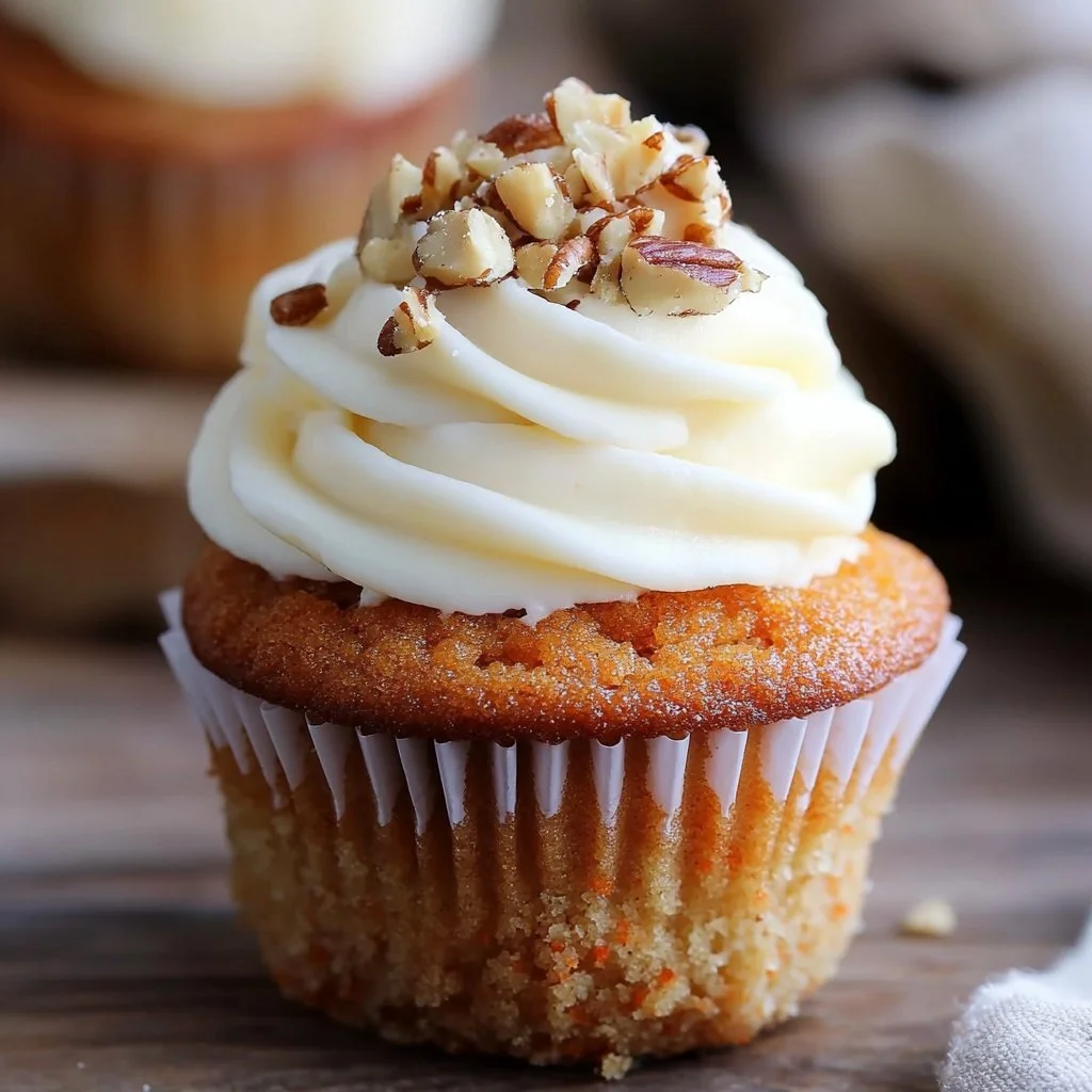 Delicious small batch carrot cake for two served on a plate with cream cheese frosting