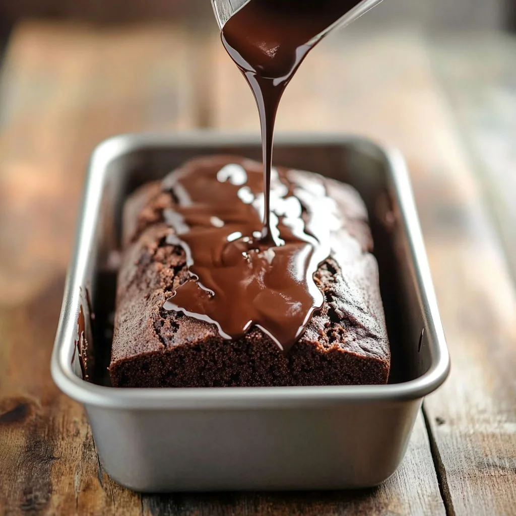 Sliced chocolate buttermilk bread on a wooden board with chocolate chips