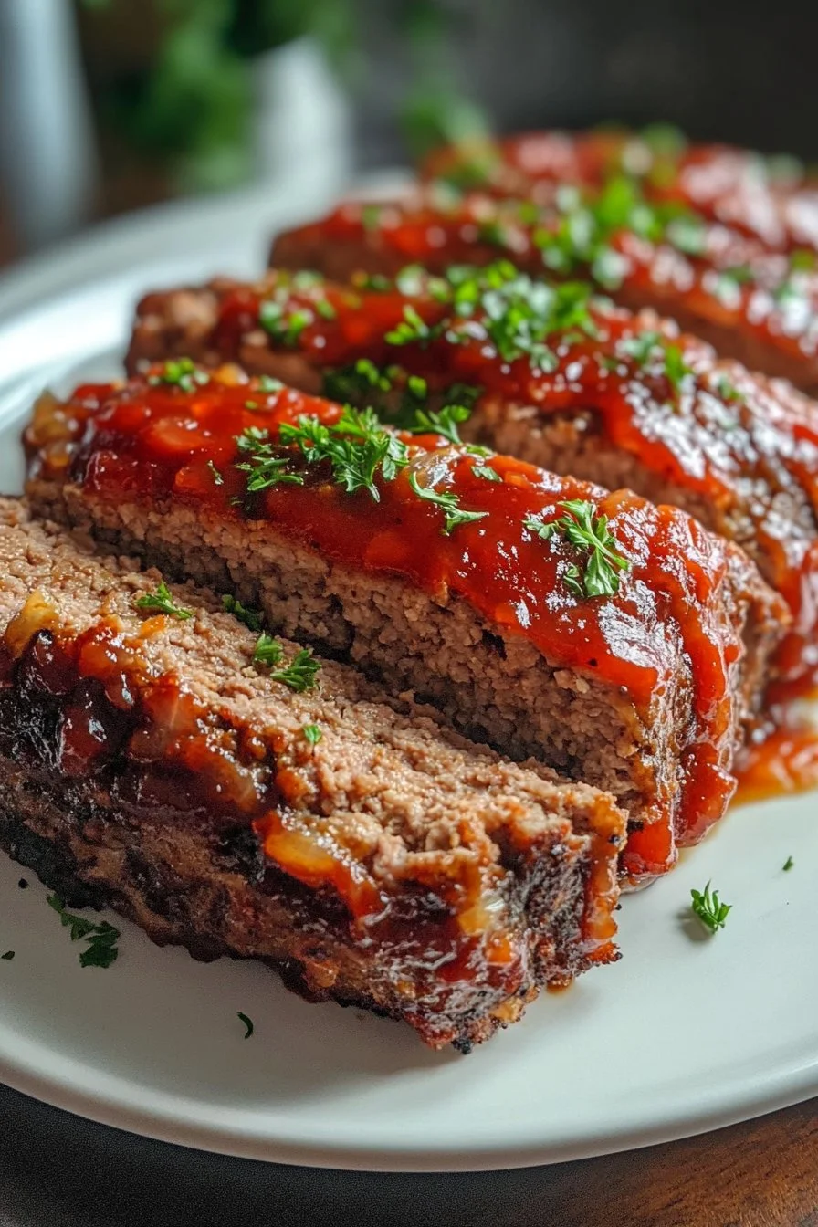 Cheesy Low Carb Meatloaf