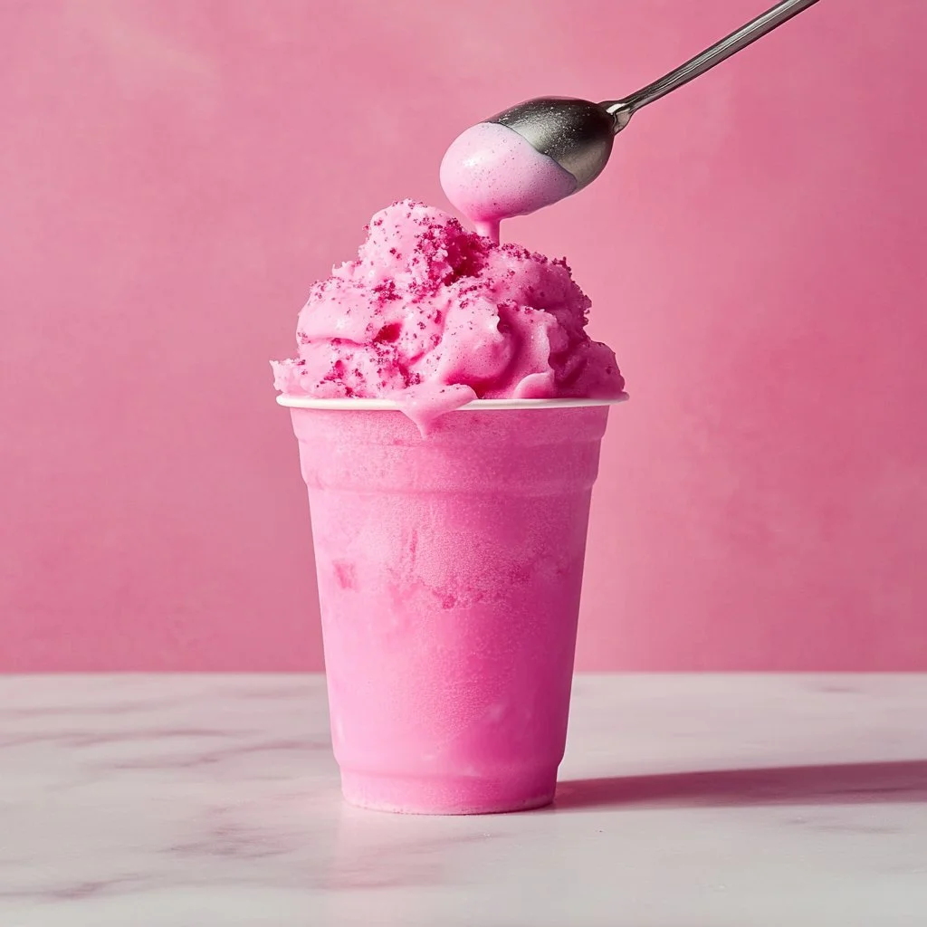 Homemade Starbucks Frappuccino copycat in a glass with straw