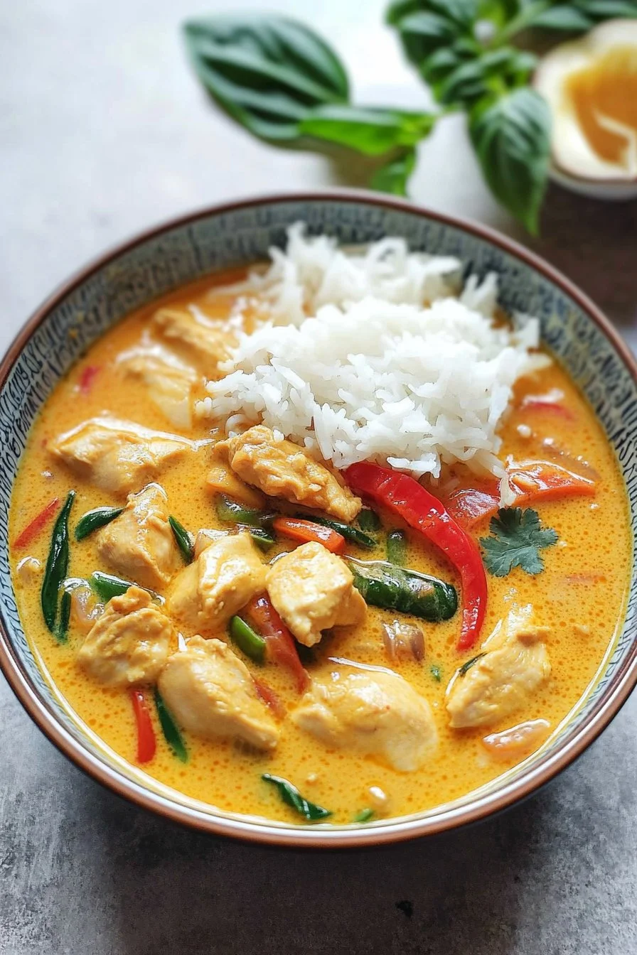 Thai Chicken Curry with Coconut Milk