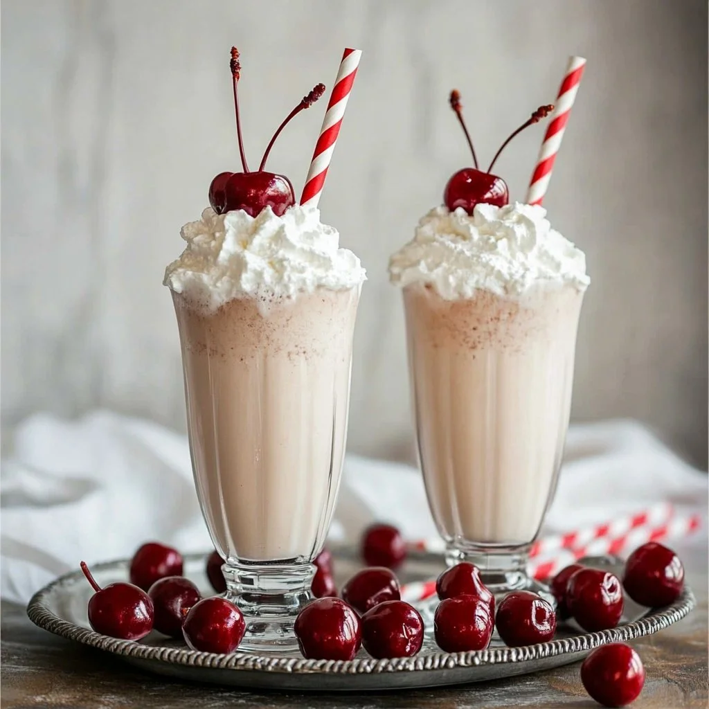 Cold Cherry Coke Freeze beverage served in a glass with ice