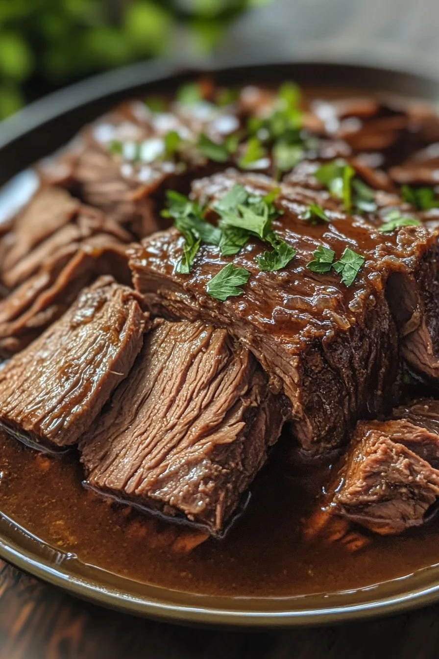 Crock Pot Mississippi Venison Roast