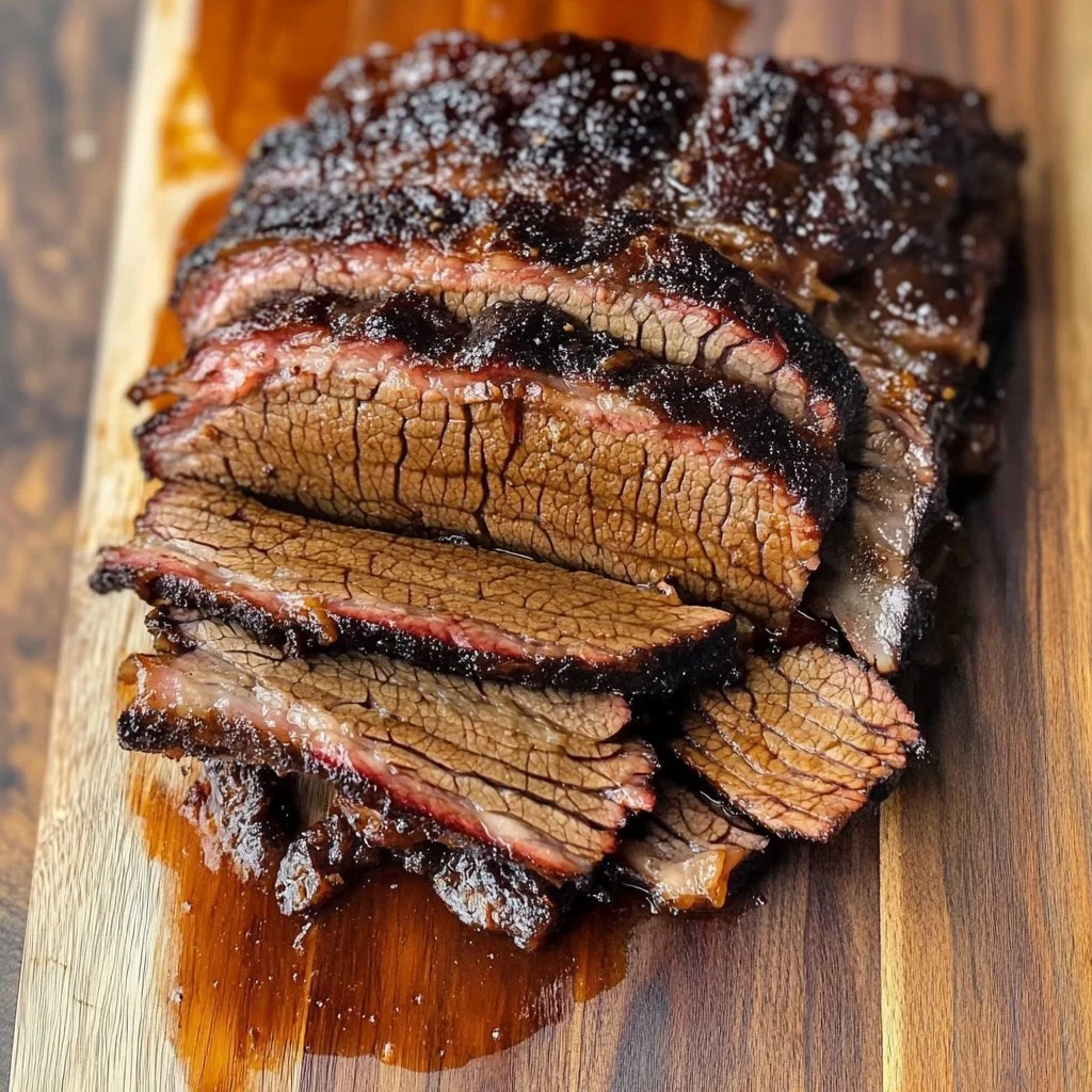 Delicious crockpot brisket cooked to perfection with tender texture and rich flavors