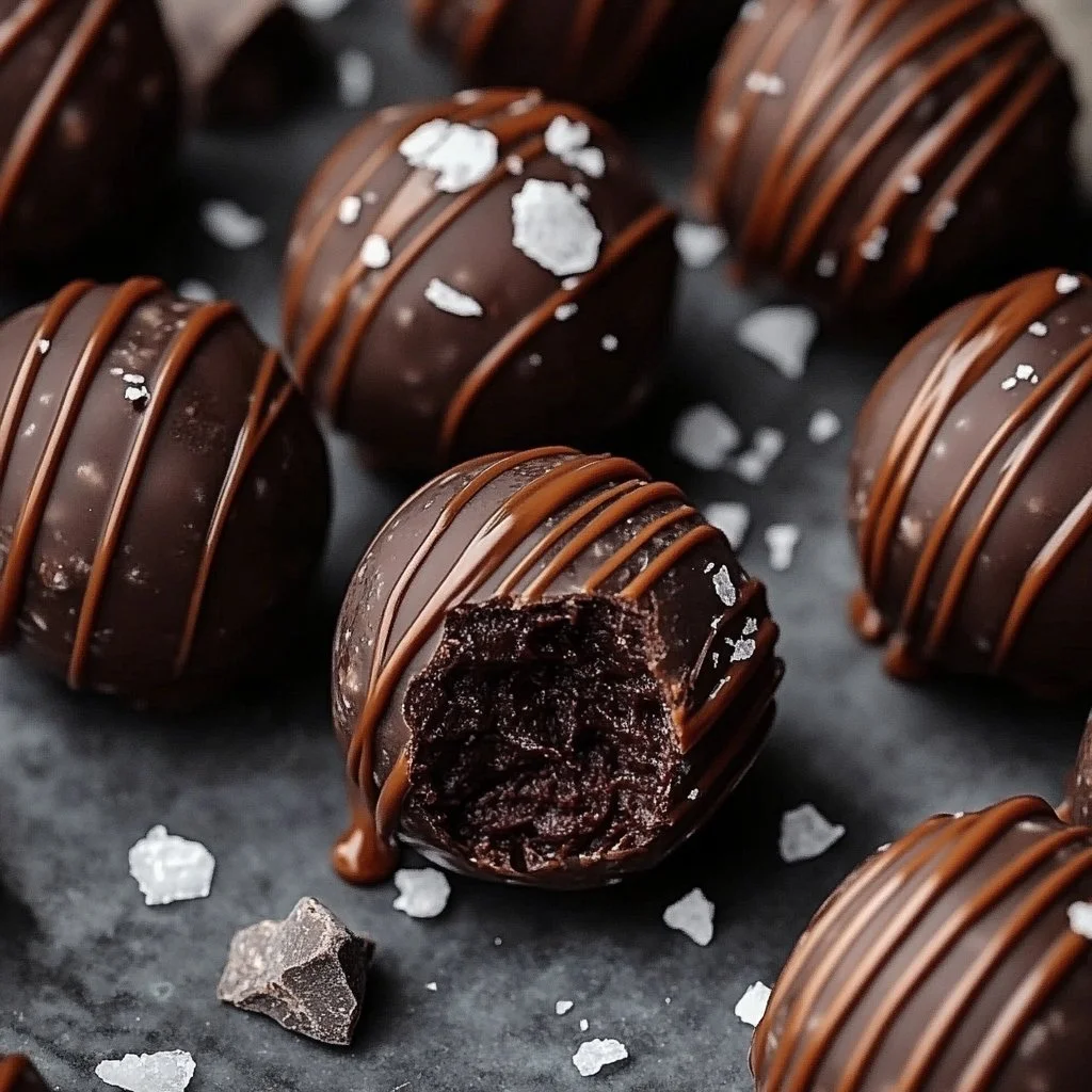 Bowl of homemade dark chocolate protein balls, a nutritious snack option.