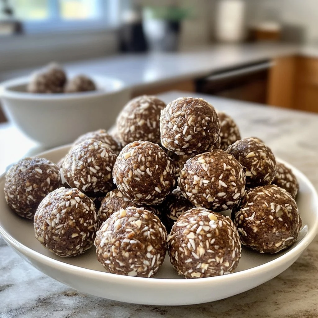 Delicious and nutritious Date Energy Balls for a healthy snack