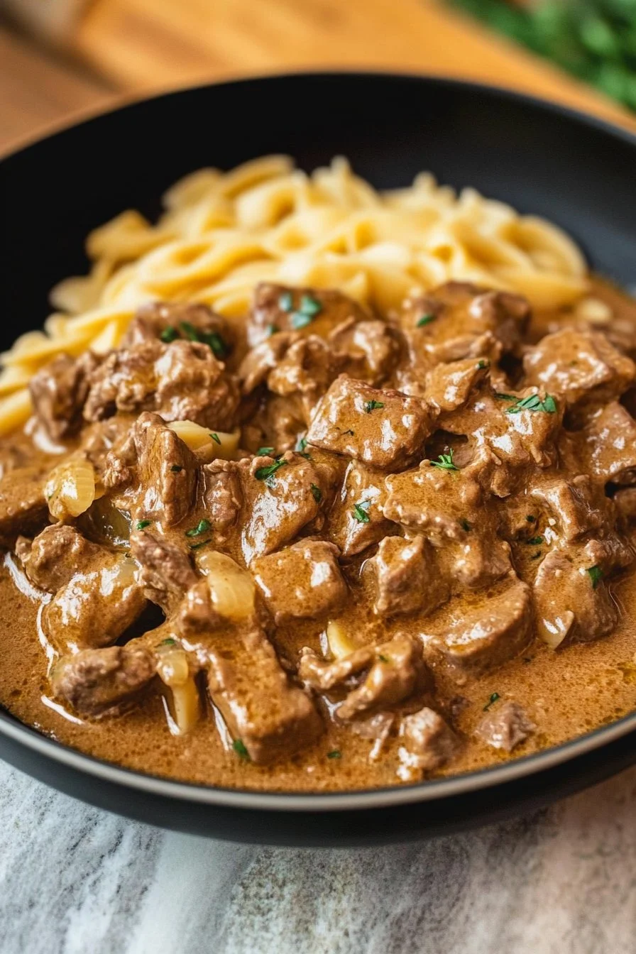 Gordon Ramsay Beef Stroganoff