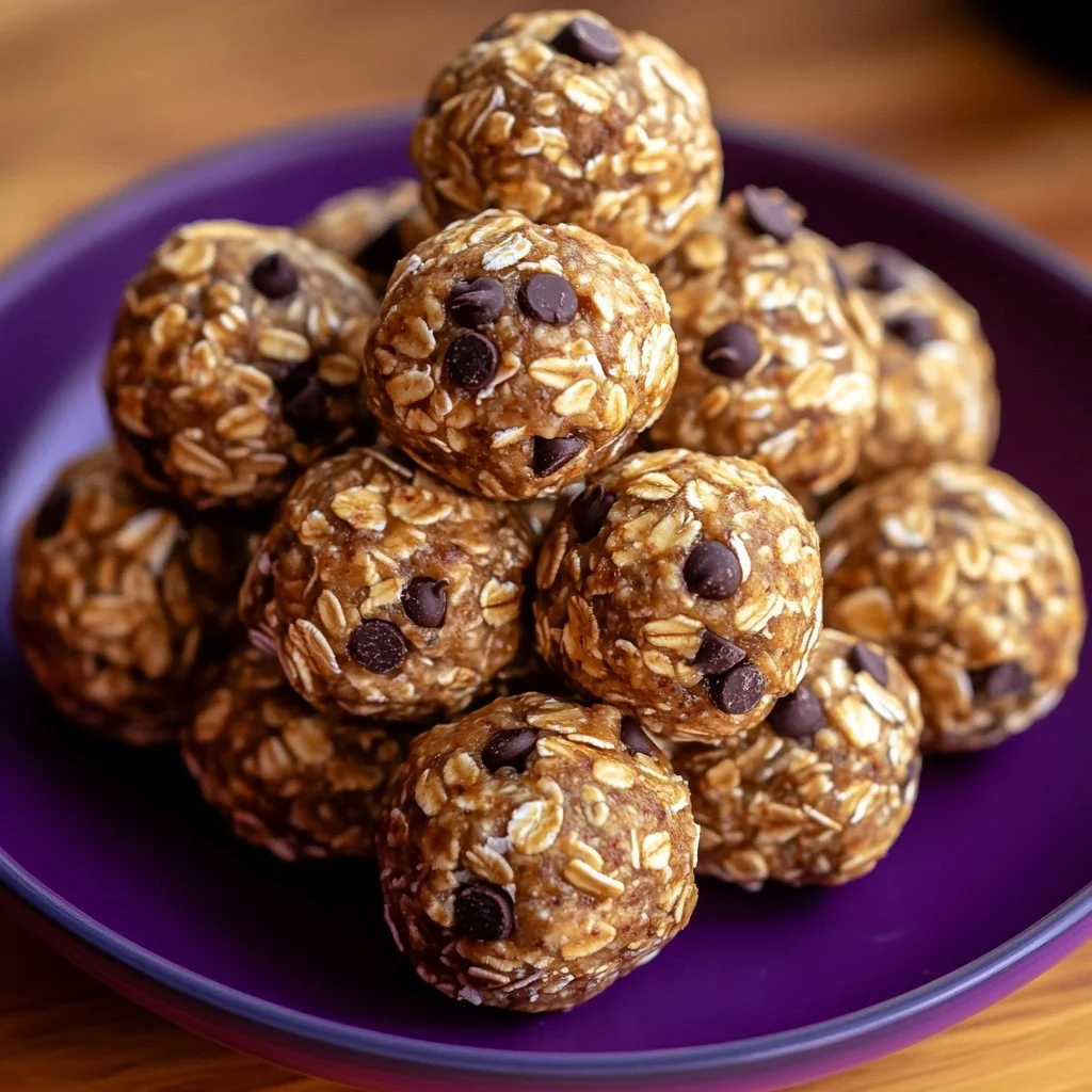 High protein energy balls made with healthy ingredients for energy and nutrition