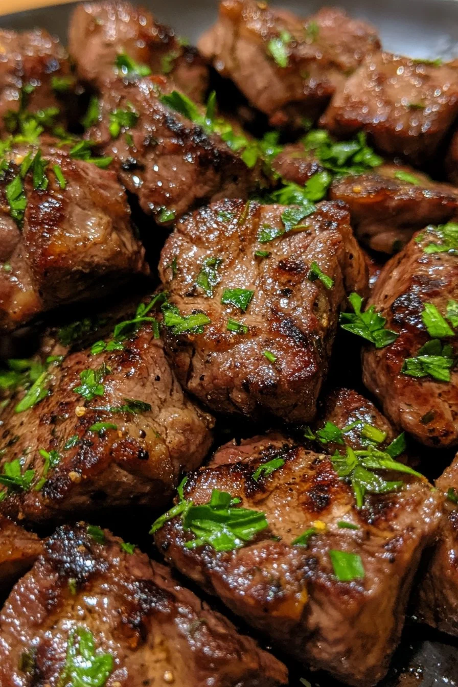 Juicy Garlic Butter Steak Bites