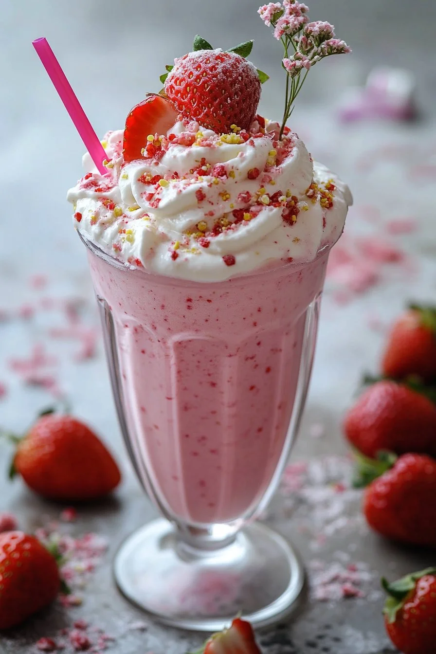 My Melody Strawberry Milkshake