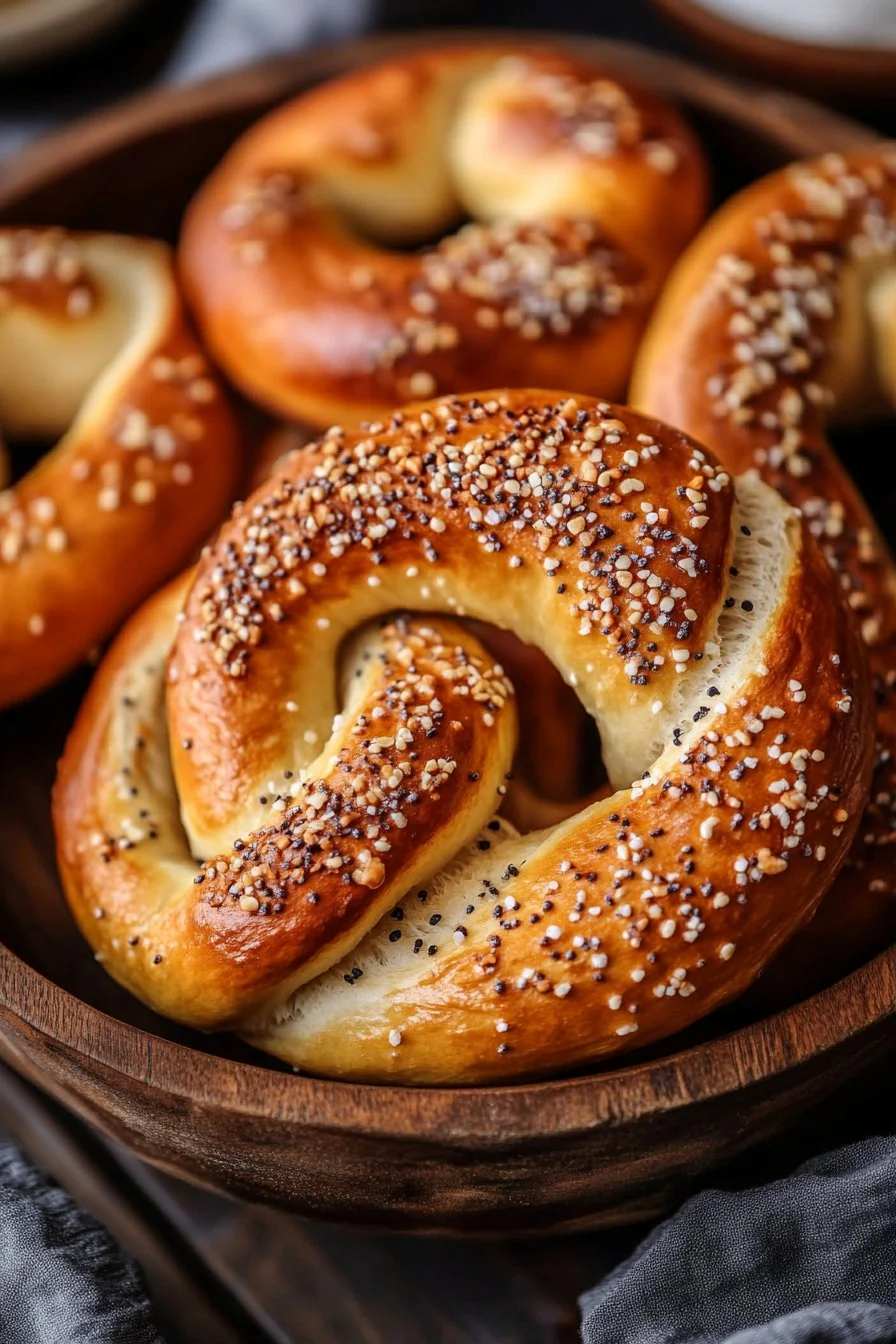 Sourdough Discard Soft Pretzels