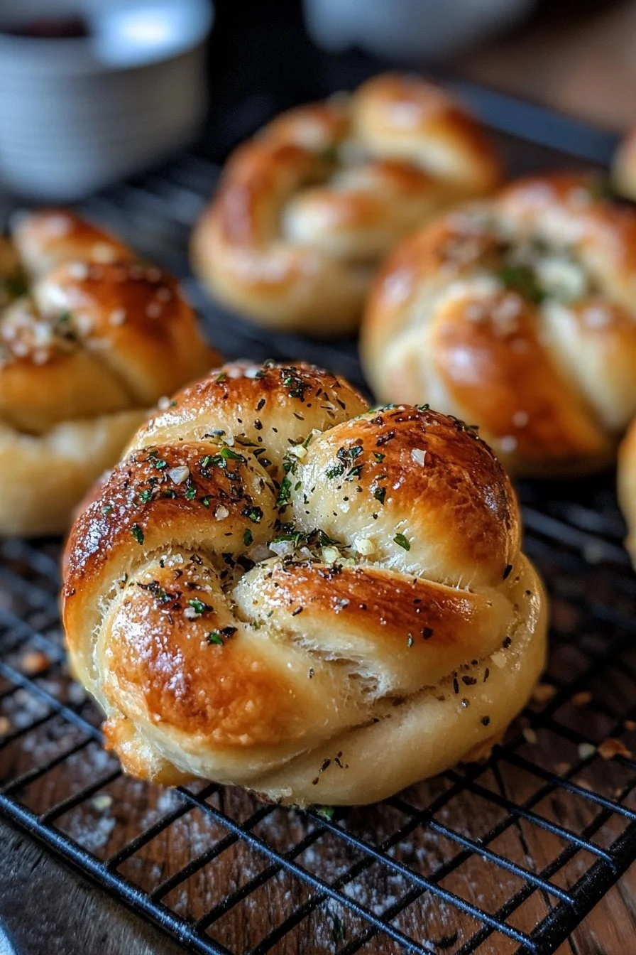 Sourdough Garlic Knots