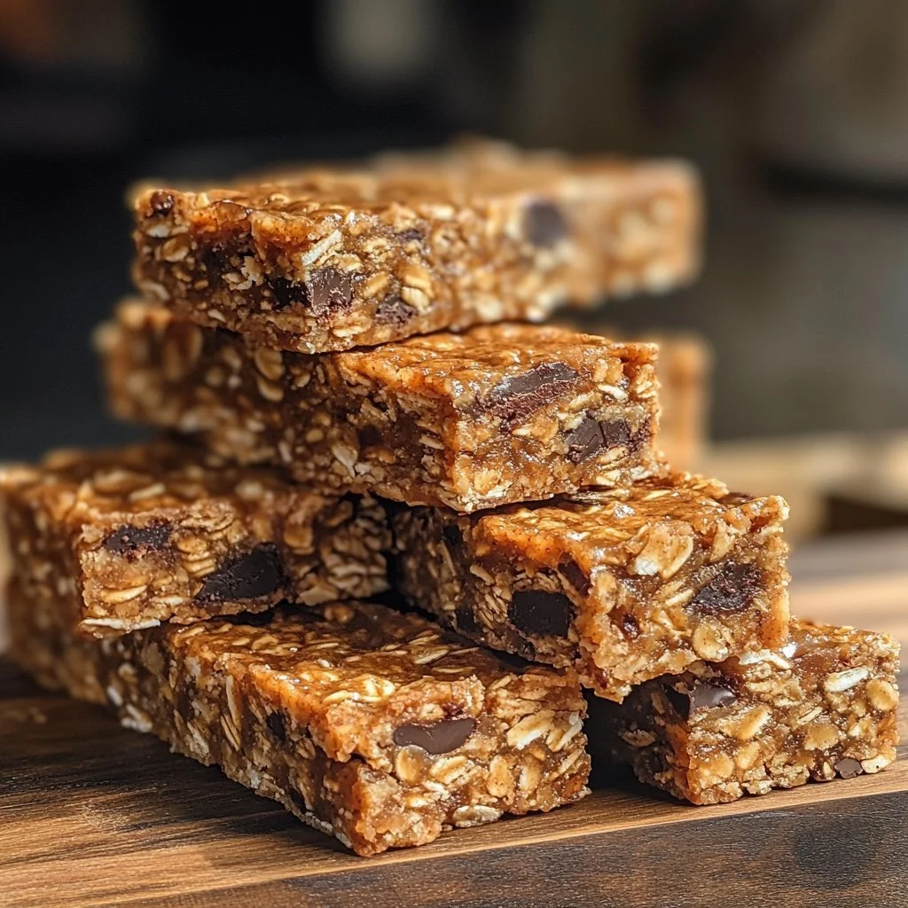 Delicious sourdough granola bars made with natural ingredients