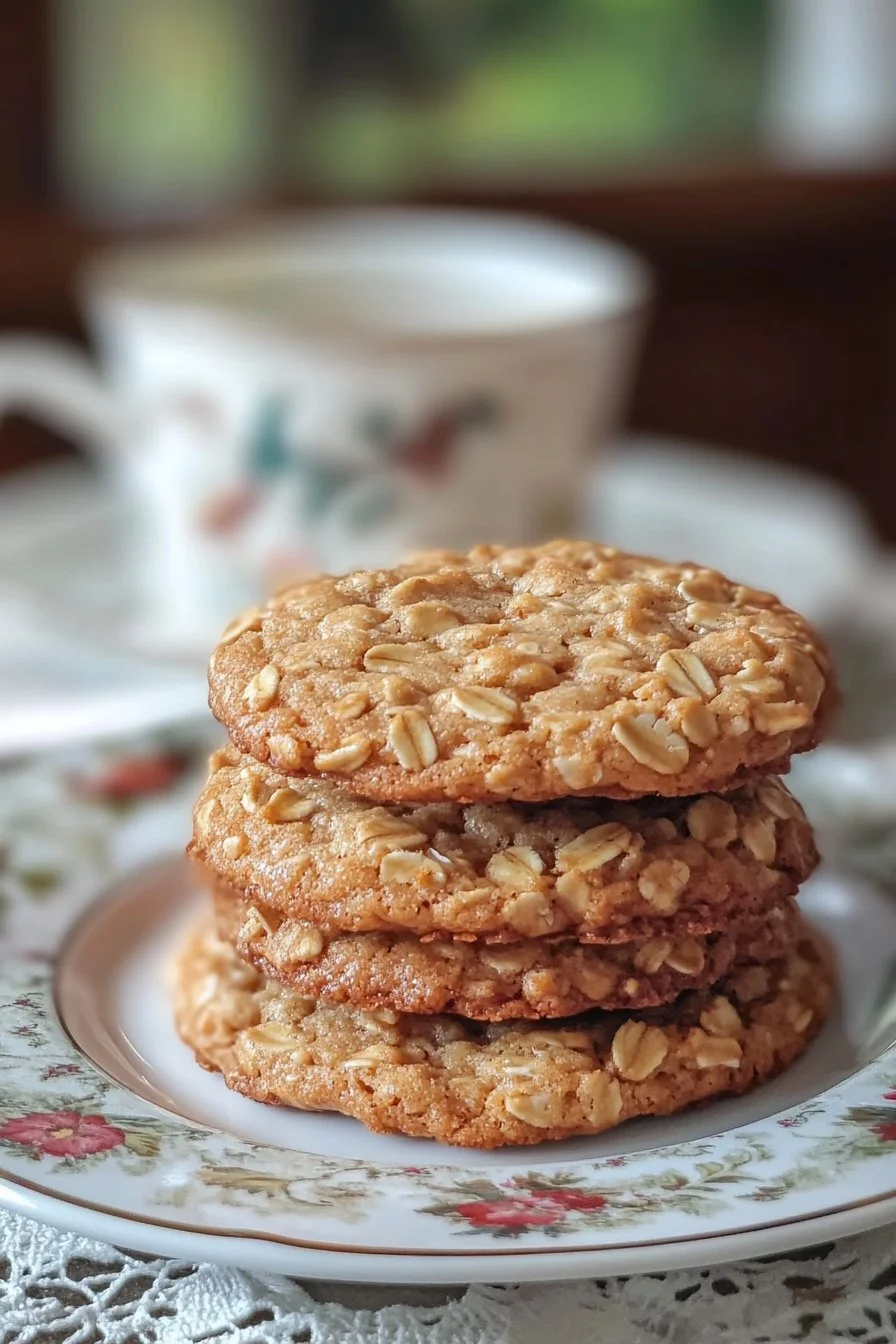 Sourdough Oatmeal Butterscotch Cookies