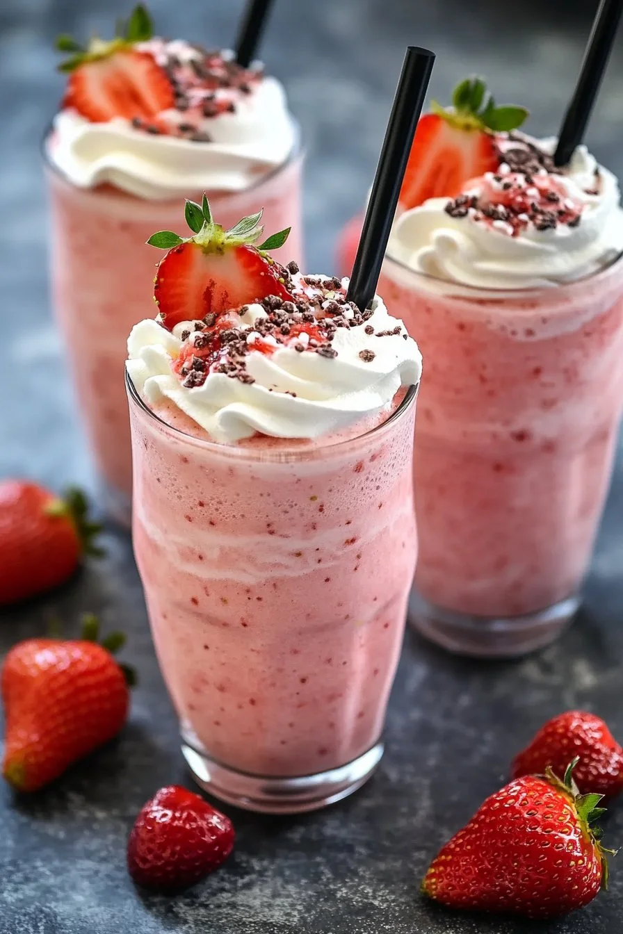 Strawberry Frappe