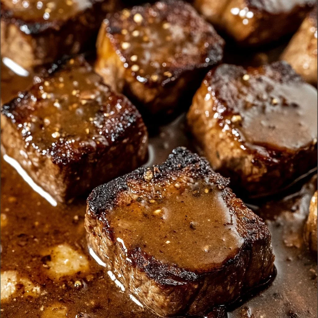 Plate of cooked venison cube steak served with sides