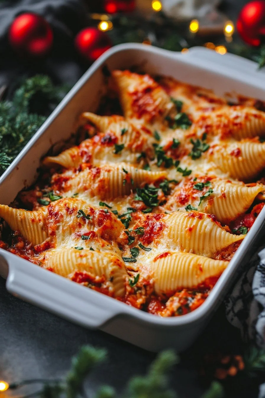 Best Christmas Stuffed Shells