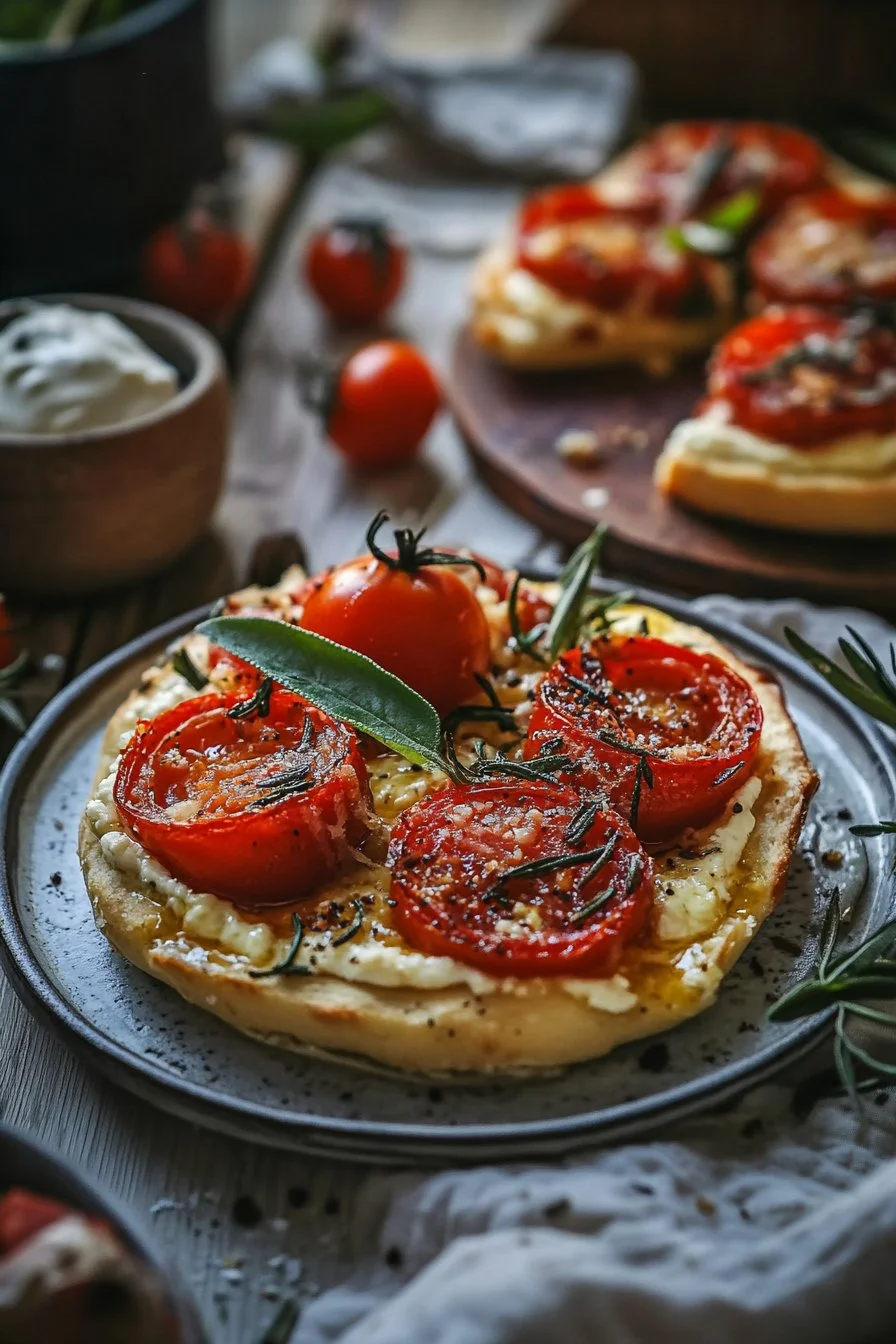 Bite-Sized Tomato, Mozzarella, and Basil Skewers