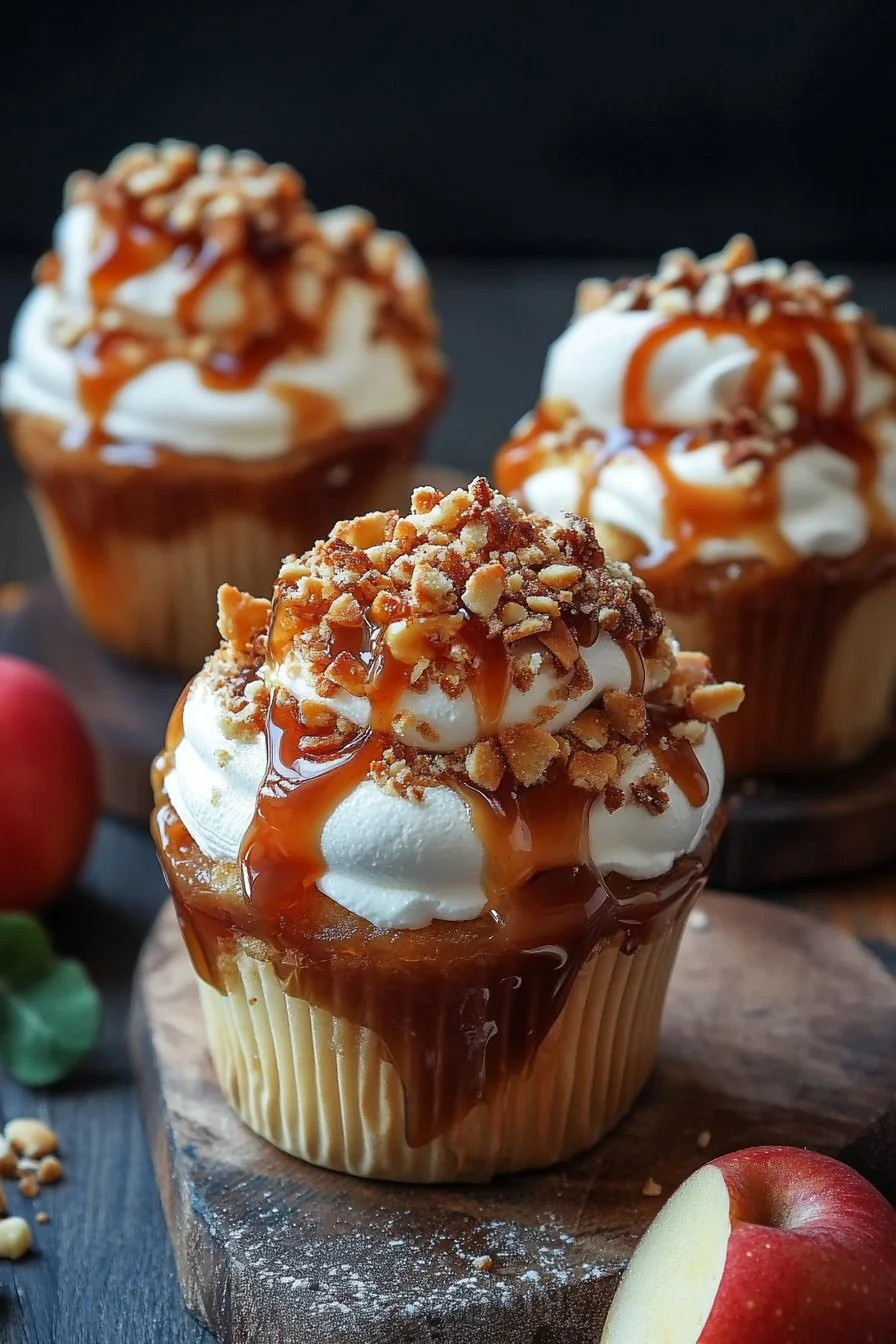 Caramel Apple Dessert Cups
