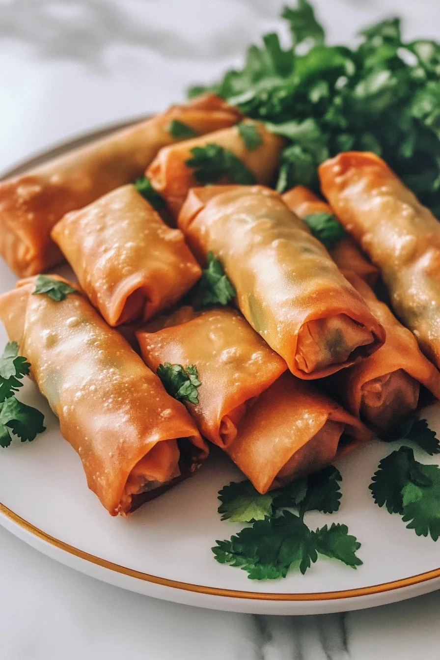 Chinese Vegetable Spring Rolls