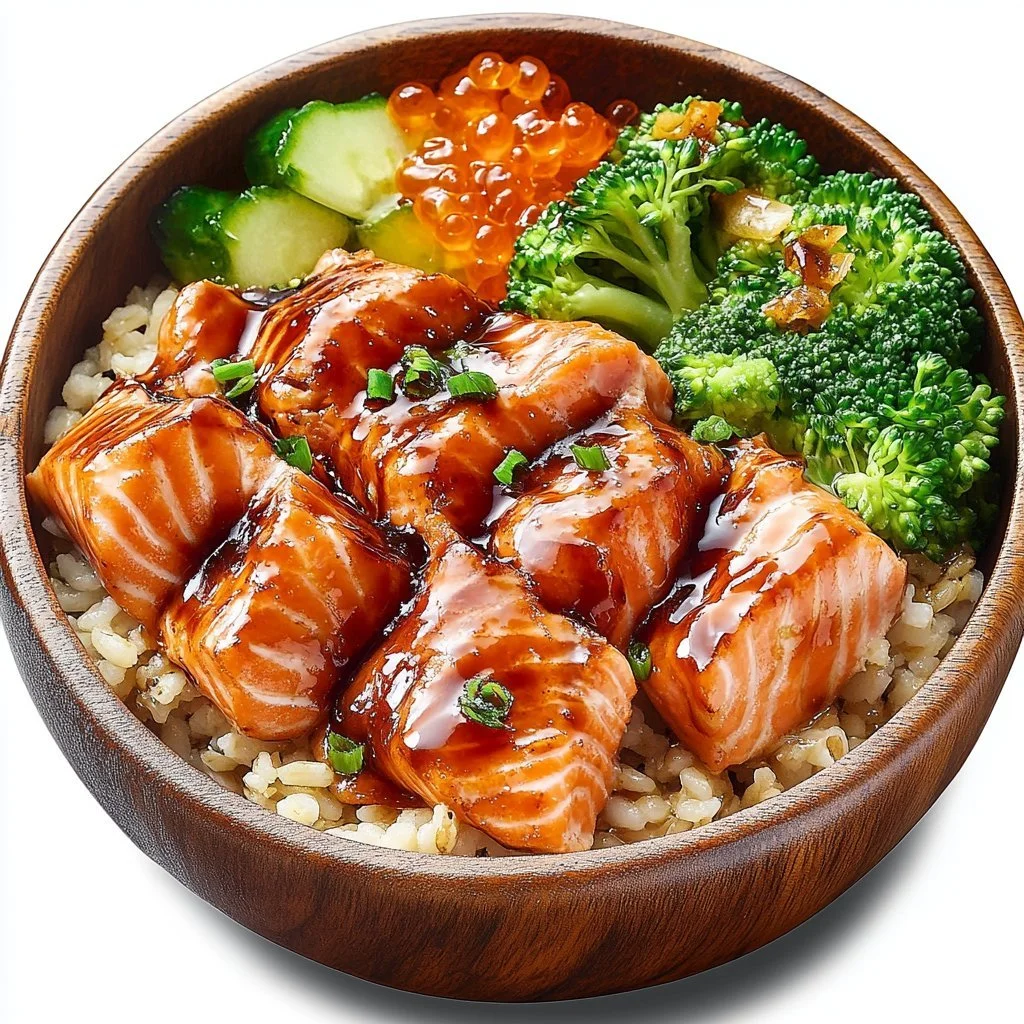 Crispy Bang Bang Salmon Bites served in a colorful bowl with fresh veggies