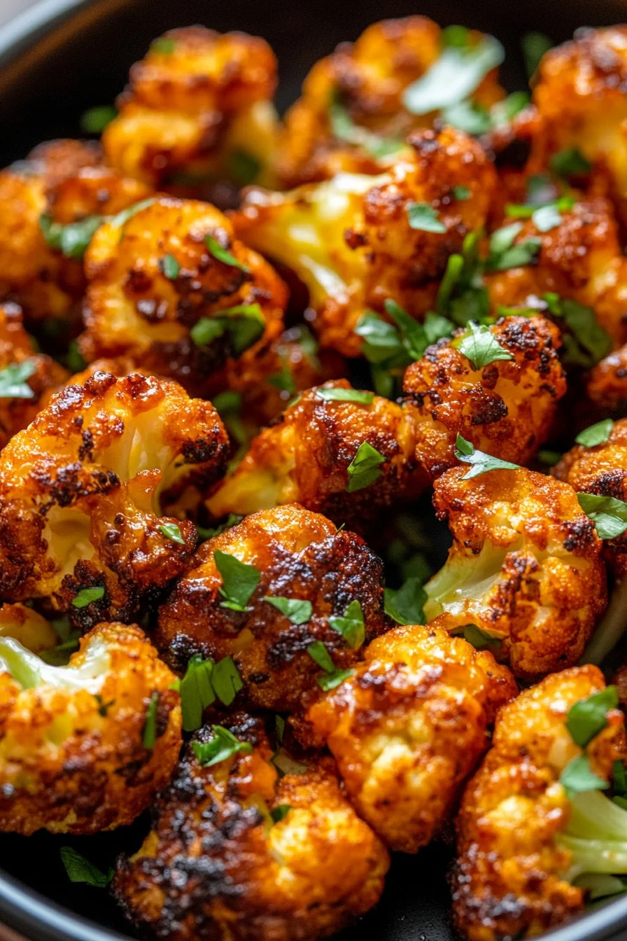 Glazed Baked Cauliflower