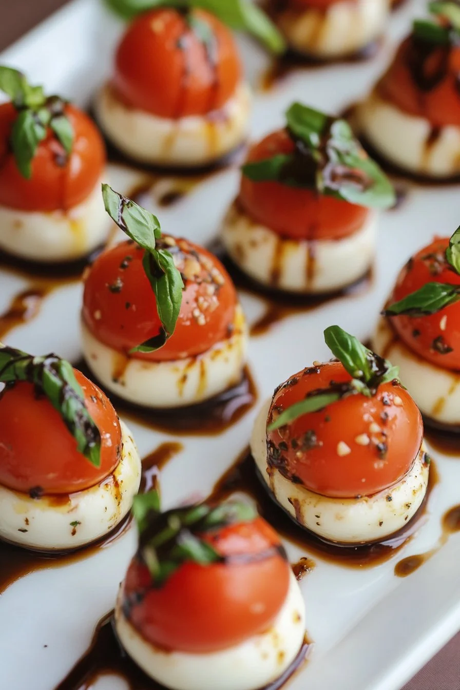 Irresistible Mini Caprese Bites