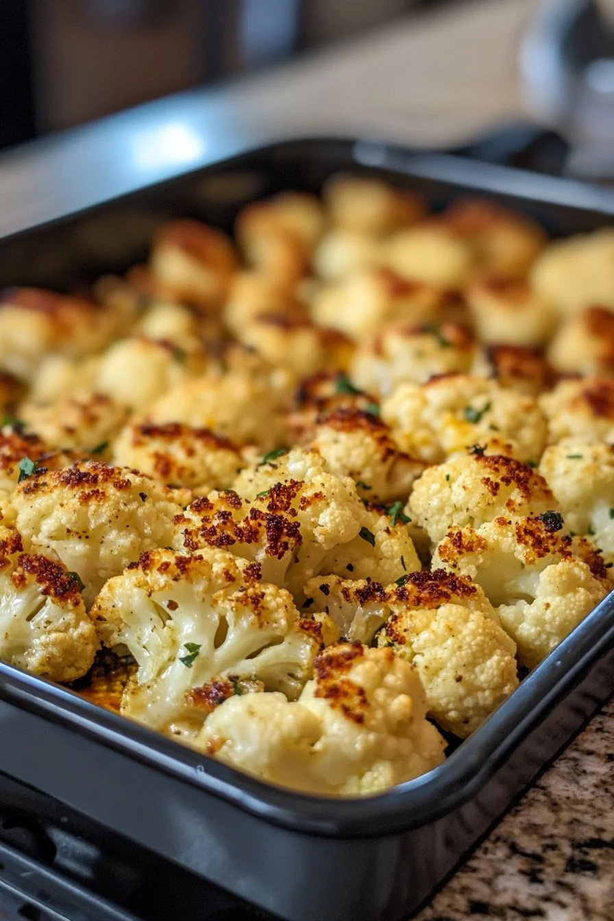 Oven Roasted Cauliflower Recipe